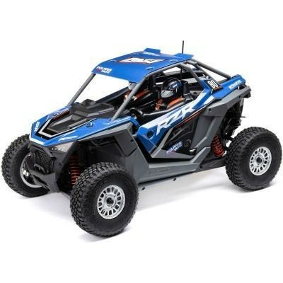 BLUE 1/10 RZR POLARIS Rey 4WD Utility Terrain Vehicle RTR