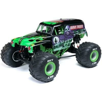 1/8 LMT 2.0 Grave Digger 4X4 Solid Axle Monster Truck RTR