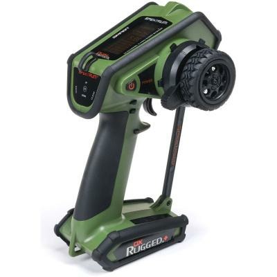 GREEN DX Rugged+ 12-Channel DSMR+ Transmitter