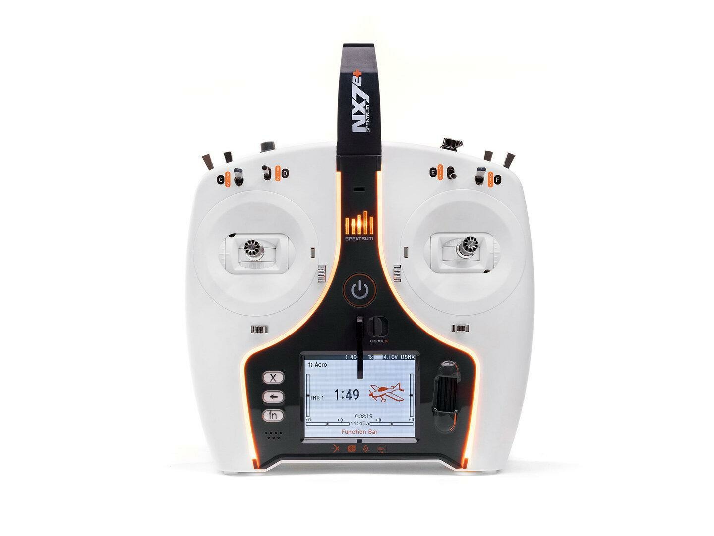 NX7e+ 14-Channel DSMX Transmitter WHITE
