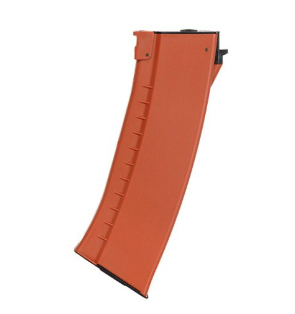S&T AK74/AK105 Series Mid-Cap Magazine (190 Rounds - Orange - STMAG29MOR)