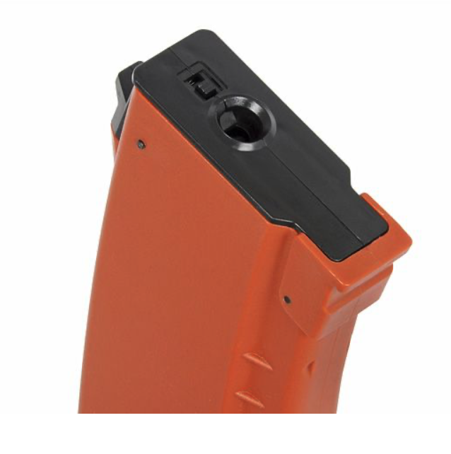 S&T AK74/AK105 Series Mid-Cap Magazine (190 Rounds - Orange - STMAG29MOR) - Image 4