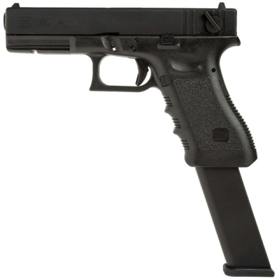 Umarex Glock G18c GEN3 Gas Blowback Pistol (by VFC - Extended Magazine - Black)