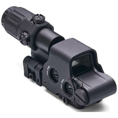 Rebel HHS Red/Green Holographic Hybrid Sight EXPS with G33 Magnifier - Black