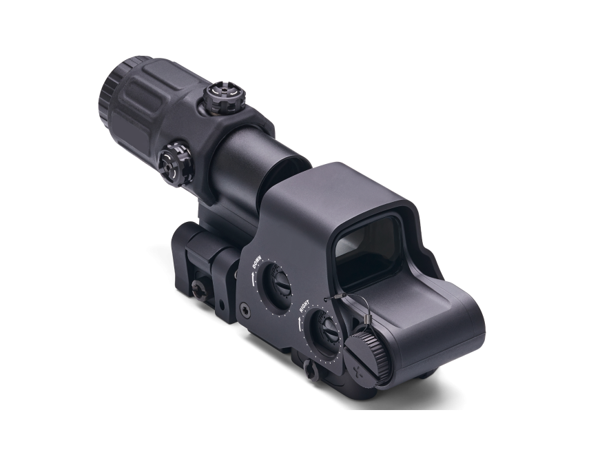 Rebel HHS Red/Green Holographic Hybrid Sight EXPS with G33 Magnifier - Black