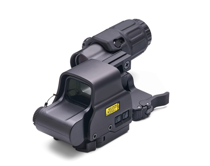 Rebel HHS Red/Green Holographic Hybrid Sight EXPS with G33 Magnifier - Black - Image 3