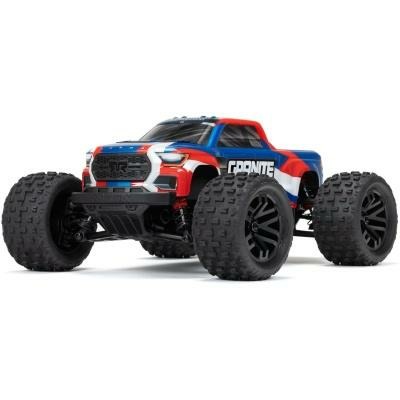 blue 1/18 GRANITE GROM MEGA 4X4 MT with Battery & Charger