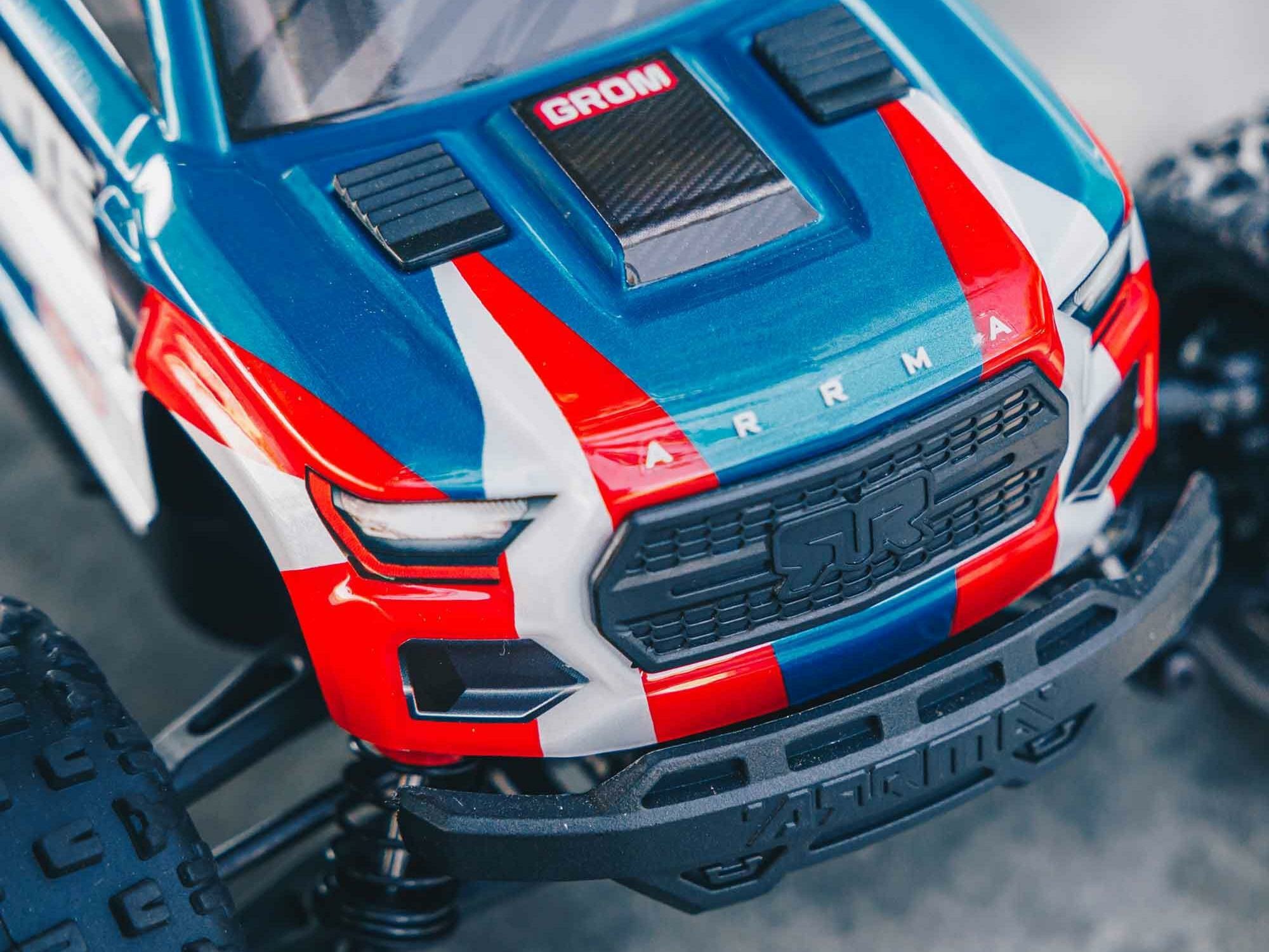 blue 1/18 GRANITE GROM MEGA 4X4 MT with Battery & Charger - Image 10