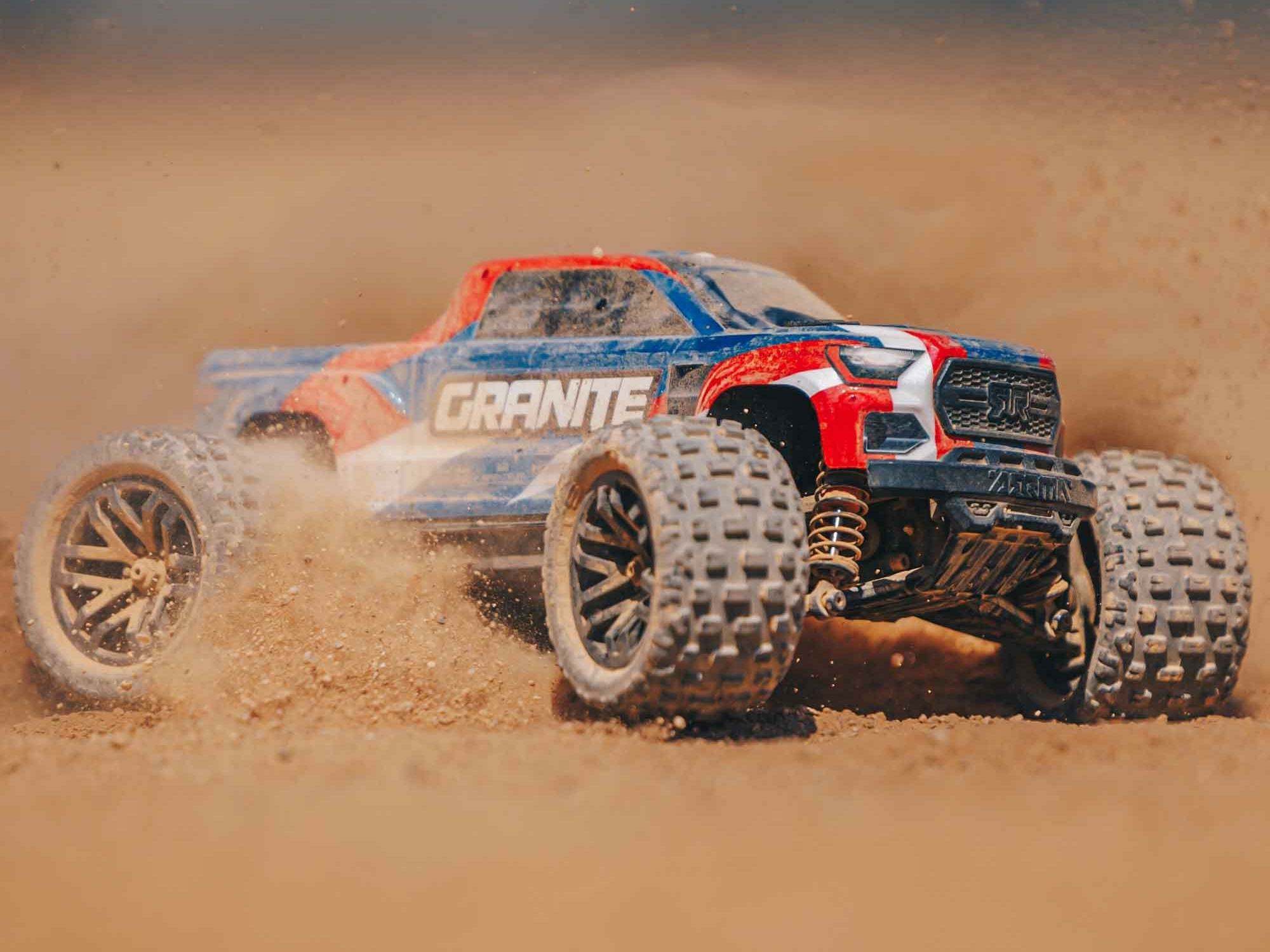 blue 1/18 GRANITE GROM MEGA 4X4 MT with Battery & Charger - Image 16