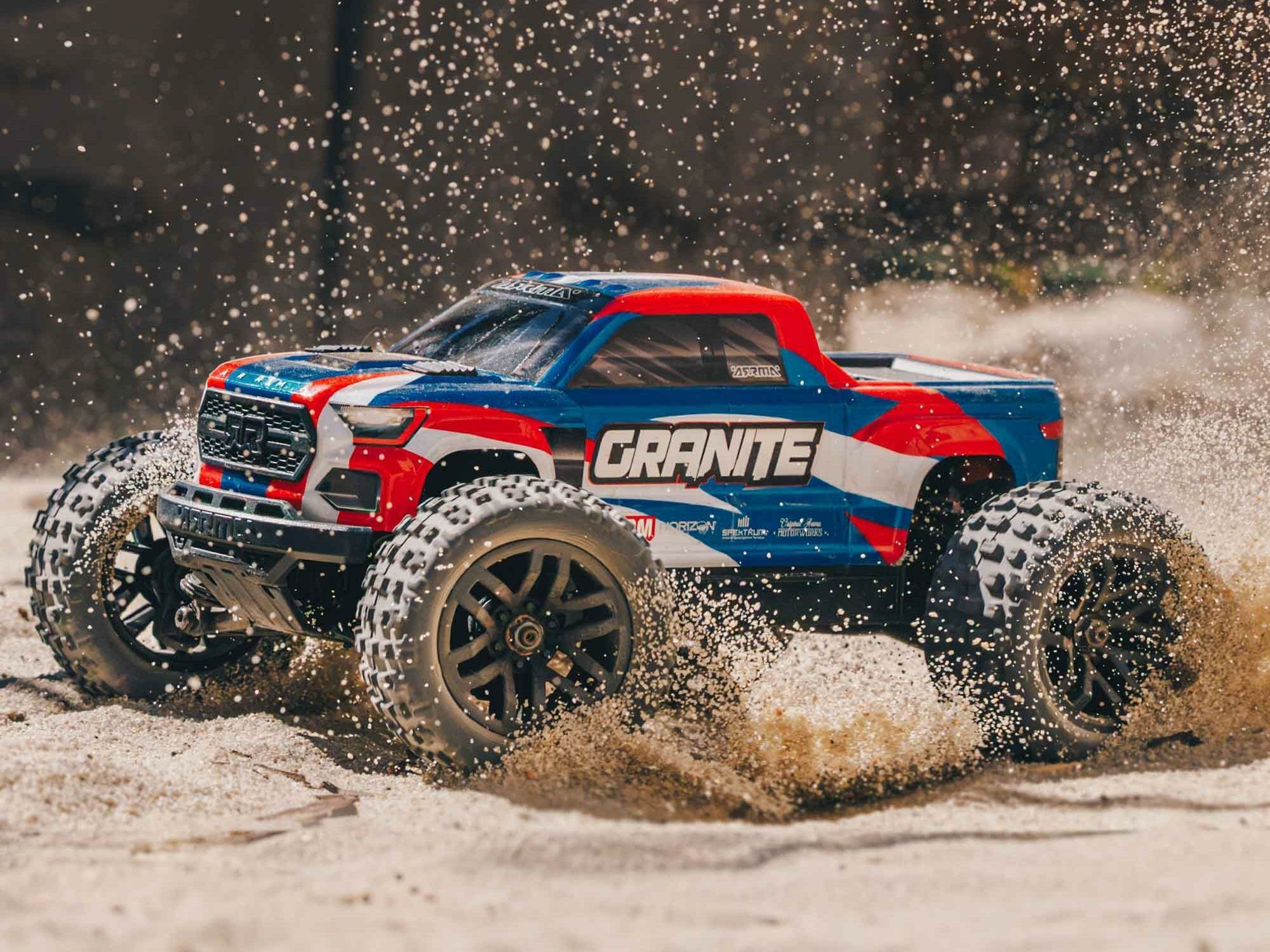 blue 1/18 GRANITE GROM MEGA 4X4 MT with Battery & Charger - Image 17