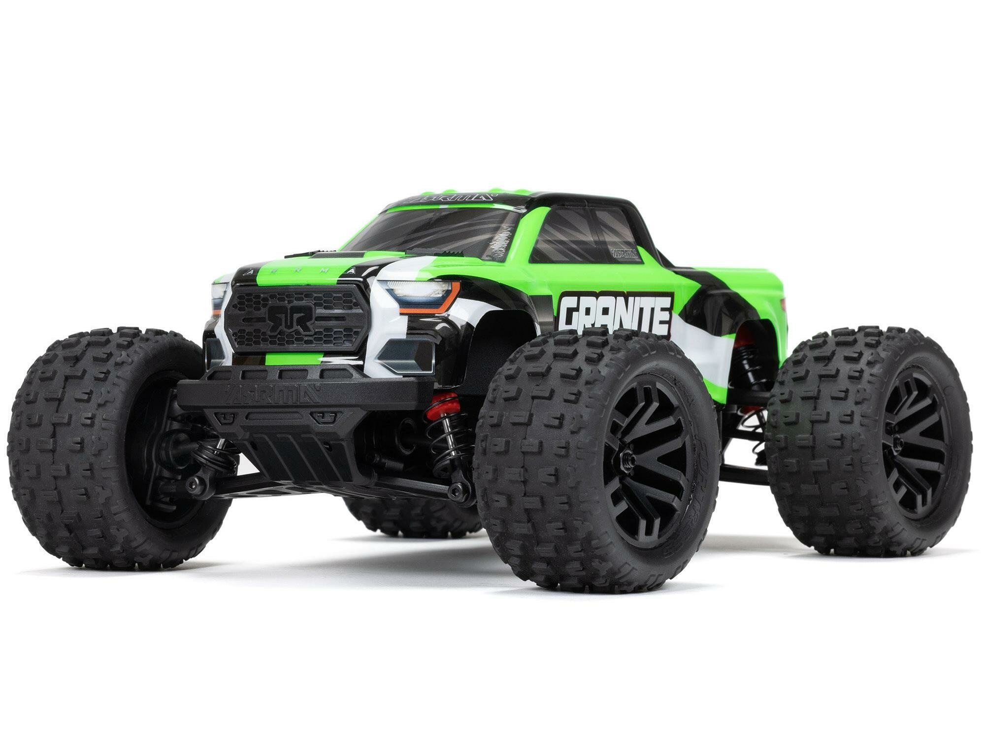 green 1/18 GRANITE GROM MEGA 4X4 MT with Battery & Charger