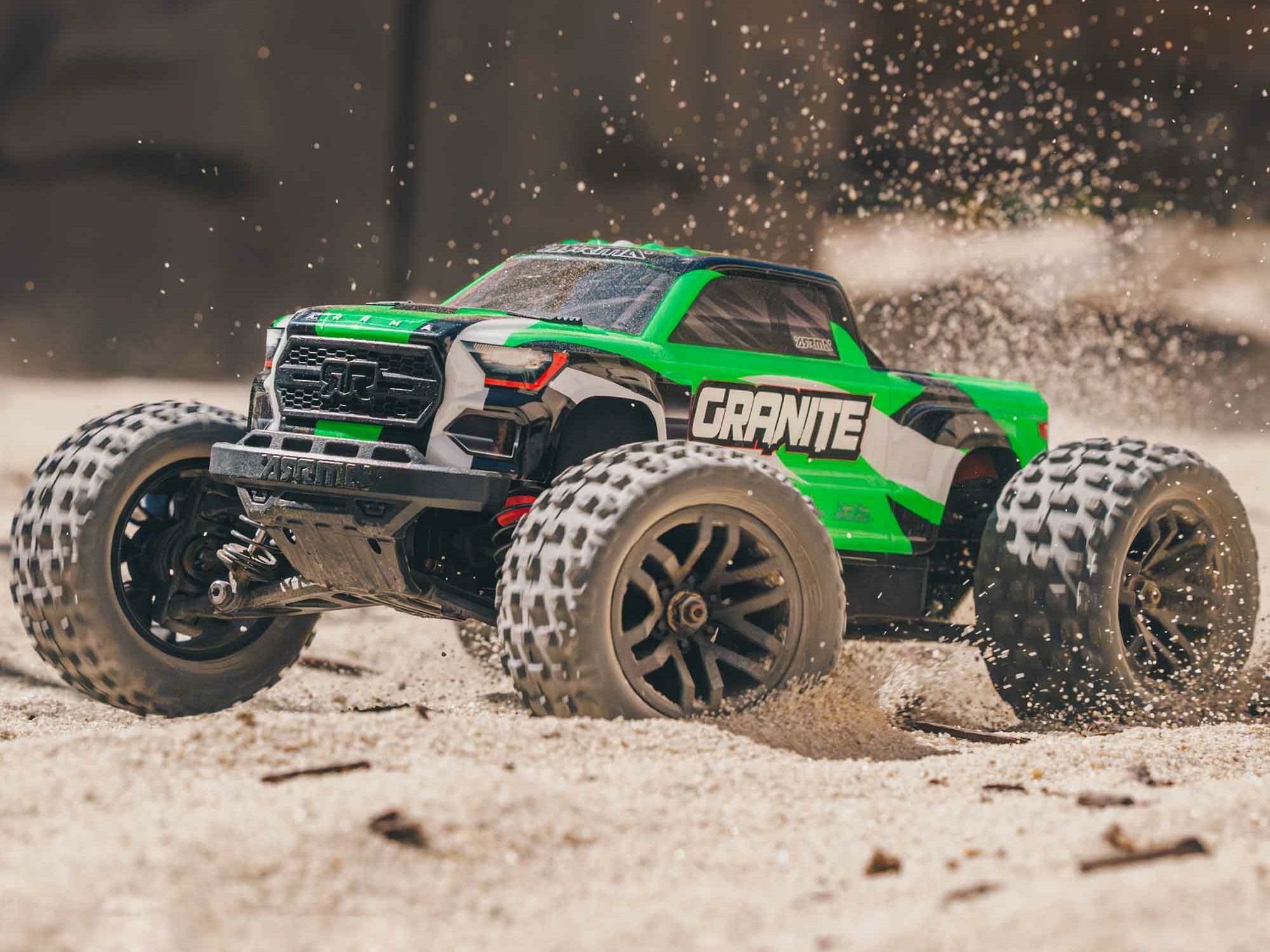green 1/18 GRANITE GROM MEGA 4X4 MT with Battery & Charger - Image 16