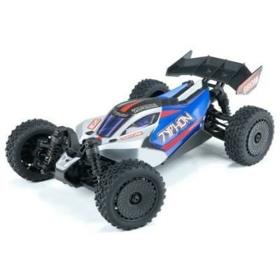 blue 1/14 TYPHON GROM MEGA 4X4 Buggy with Battery & Charger
