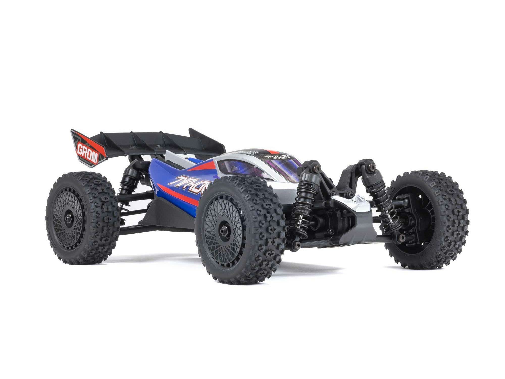 blue 1/14 TYPHON GROM MEGA 4X4 Buggy with Battery & Charger - Image 2