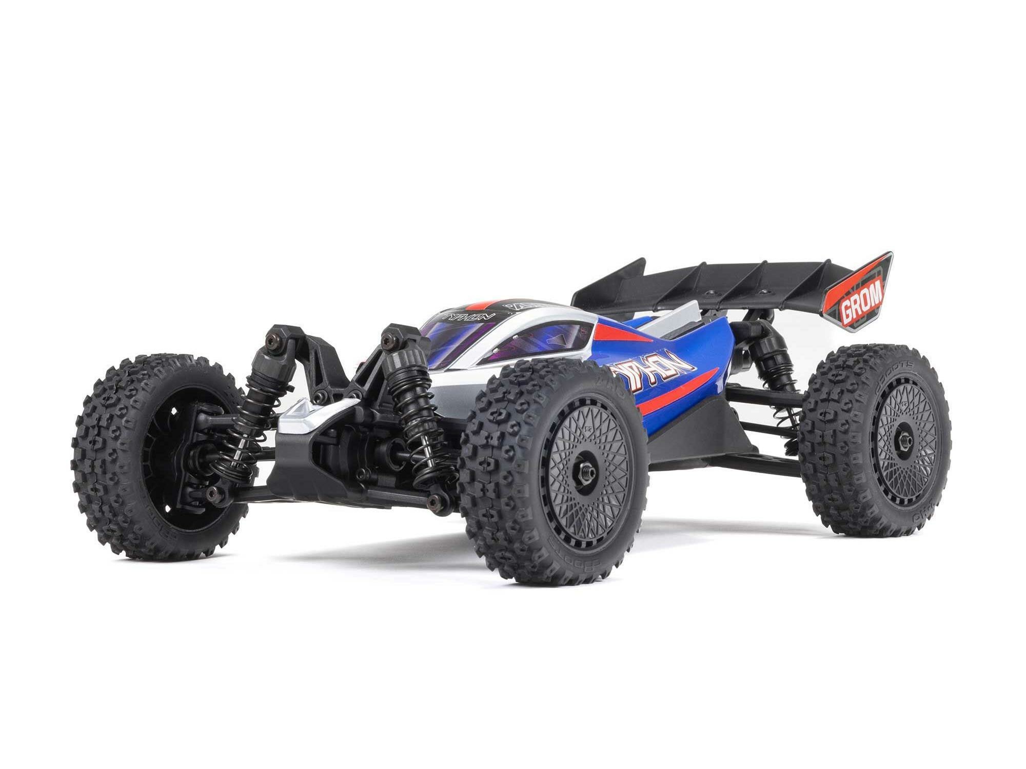 blue 1/14 TYPHON GROM MEGA 4X4 Buggy with Battery & Charger - Image 3