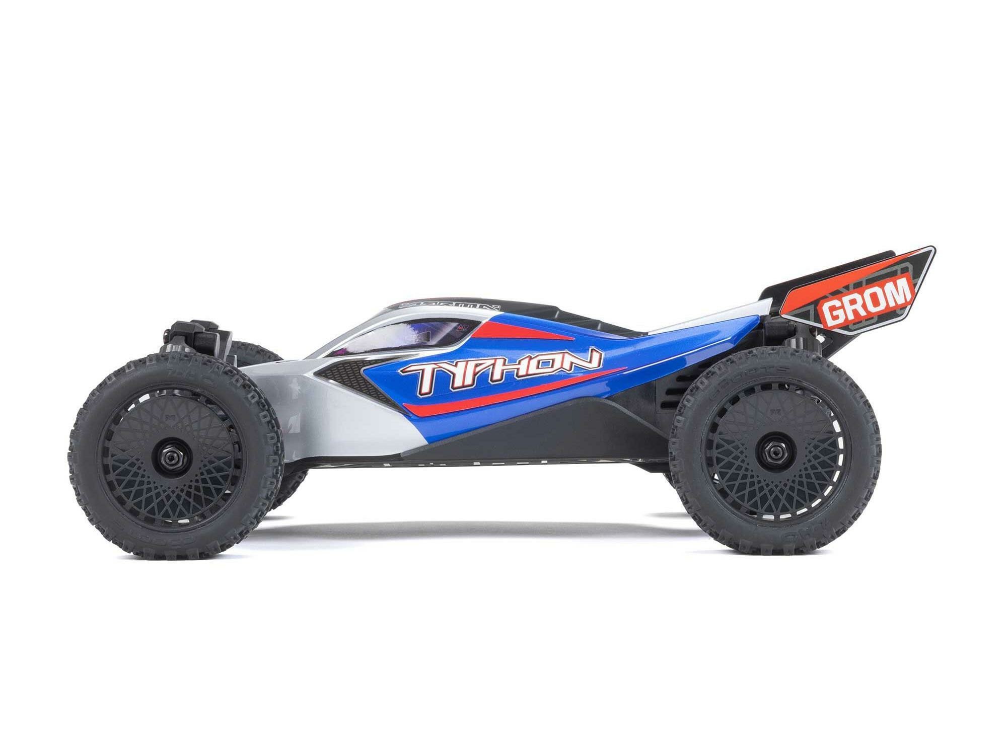 blue 1/14 TYPHON GROM MEGA 4X4 Buggy with Battery & Charger - Image 9