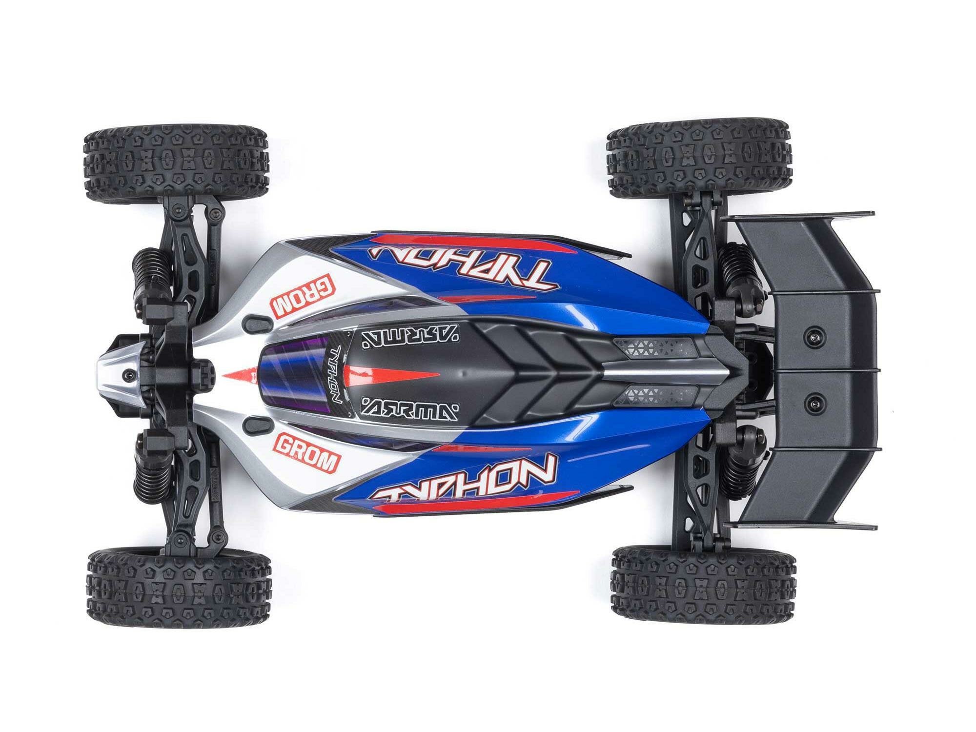 blue 1/14 TYPHON GROM MEGA 4X4 Buggy with Battery & Charger - Image 10