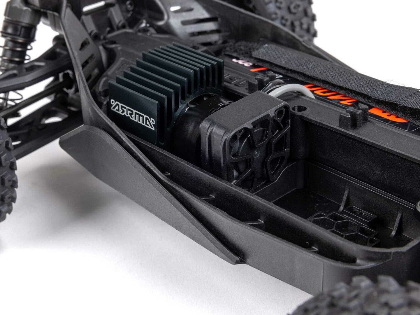 blue 1/14 TYPHON GROM MEGA 4X4 Buggy with Battery & Charger - Image 16