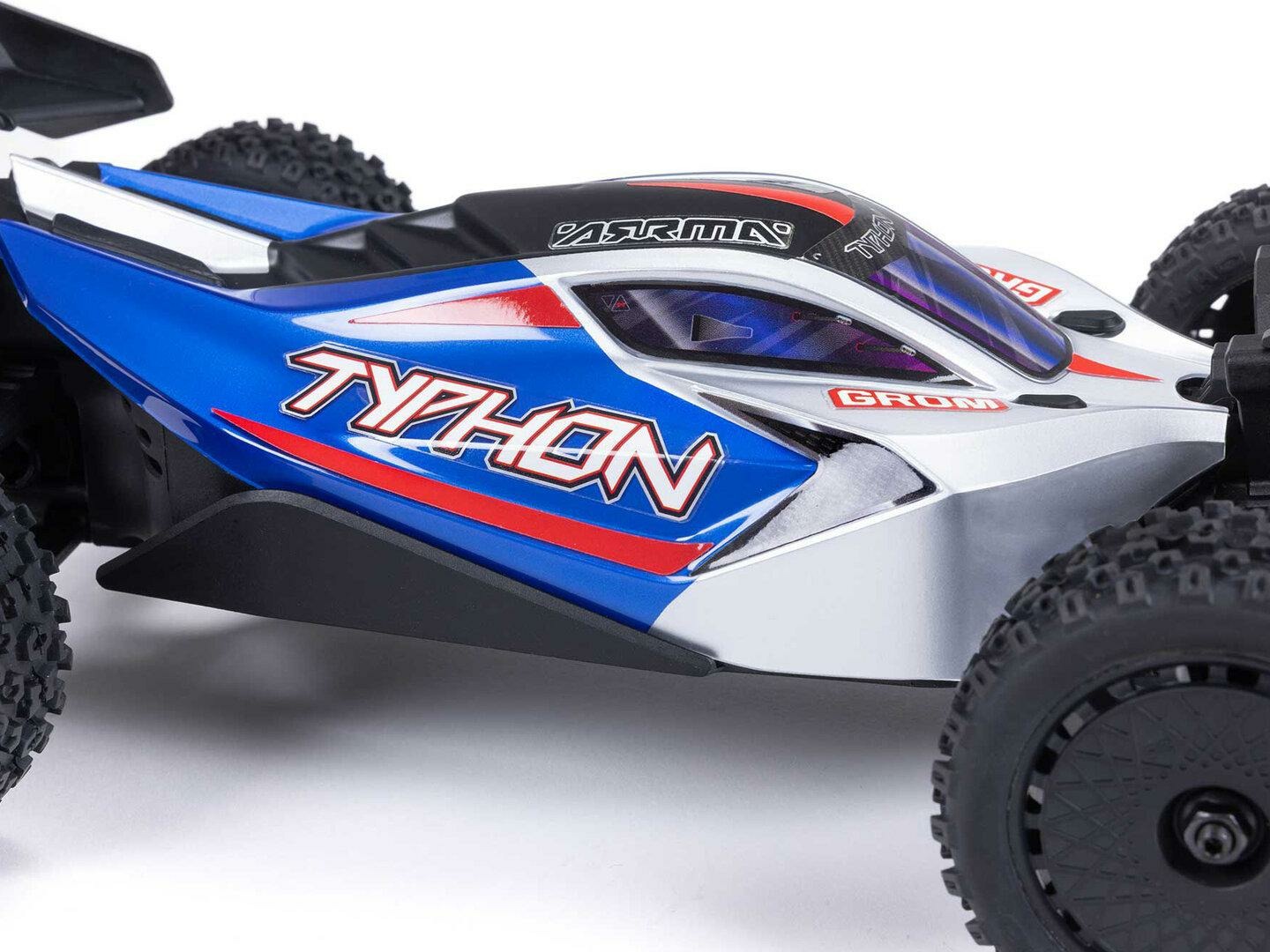 blue 1/14 TYPHON GROM MEGA 4X4 Buggy with Battery & Charger - Image 21