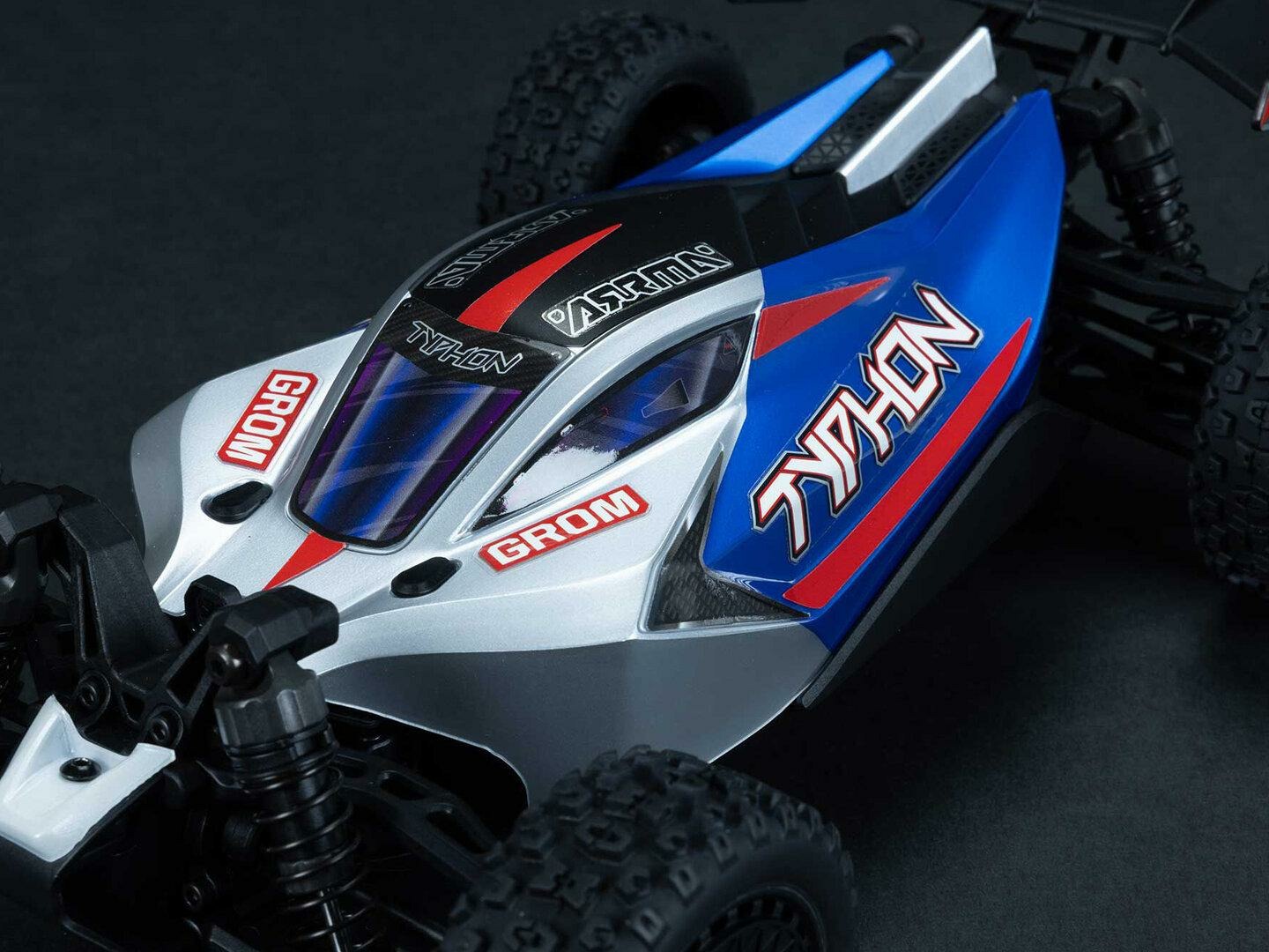 blue 1/14 TYPHON GROM MEGA 4X4 Buggy with Battery & Charger - Image 23
