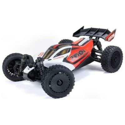 red 1/14 TYPHON GROM MEGA 4X4 Buggy with Battery & Charger