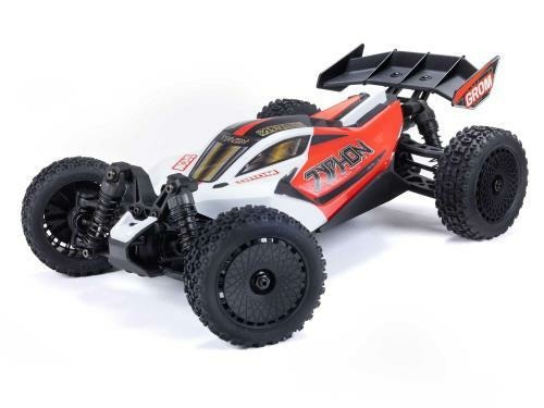 red 1/14 TYPHON GROM MEGA 4X4 Buggy with Battery & Charger
