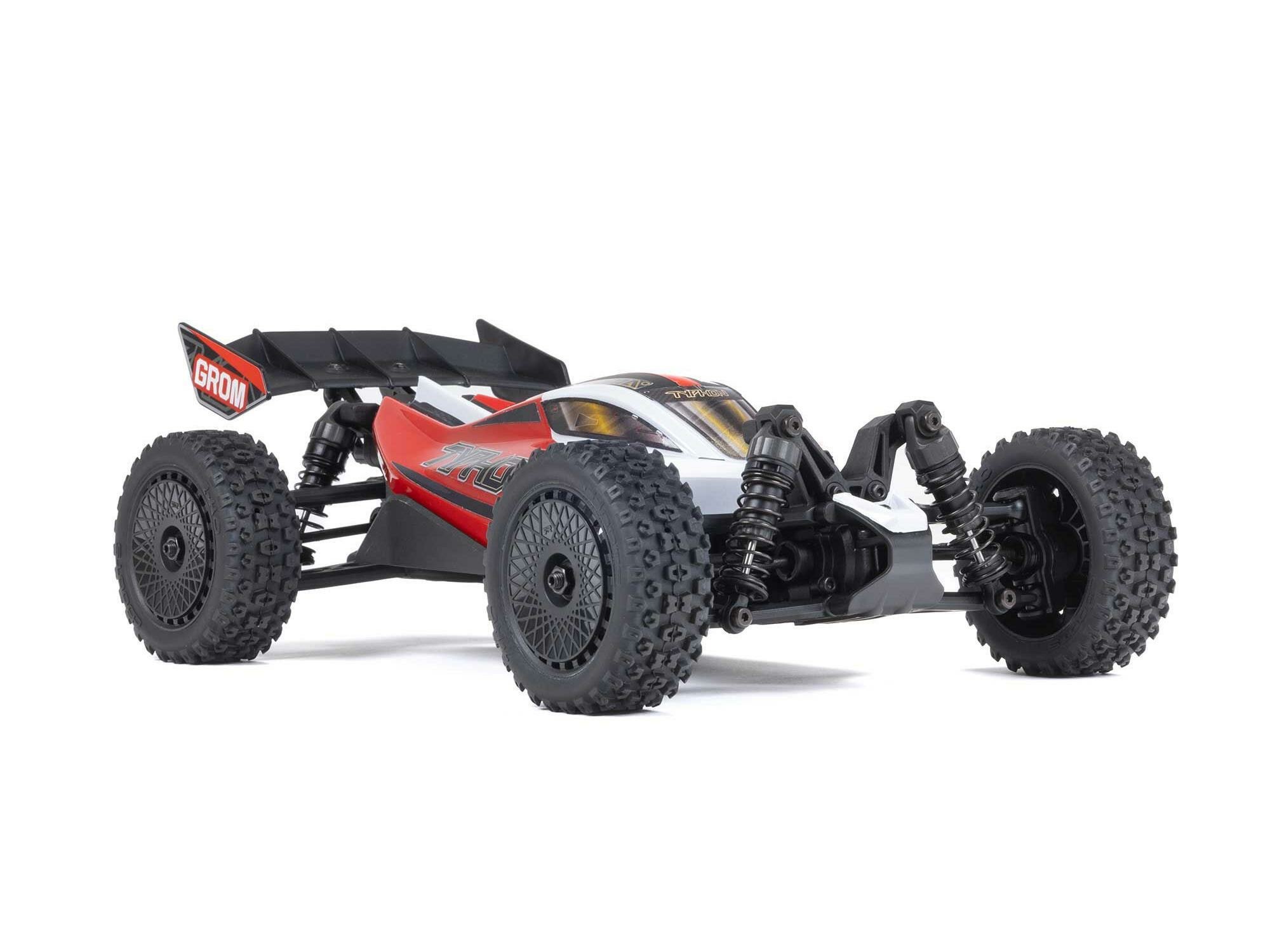 red 1/14 TYPHON GROM MEGA 4X4 Buggy with Battery & Charger - Image 2
