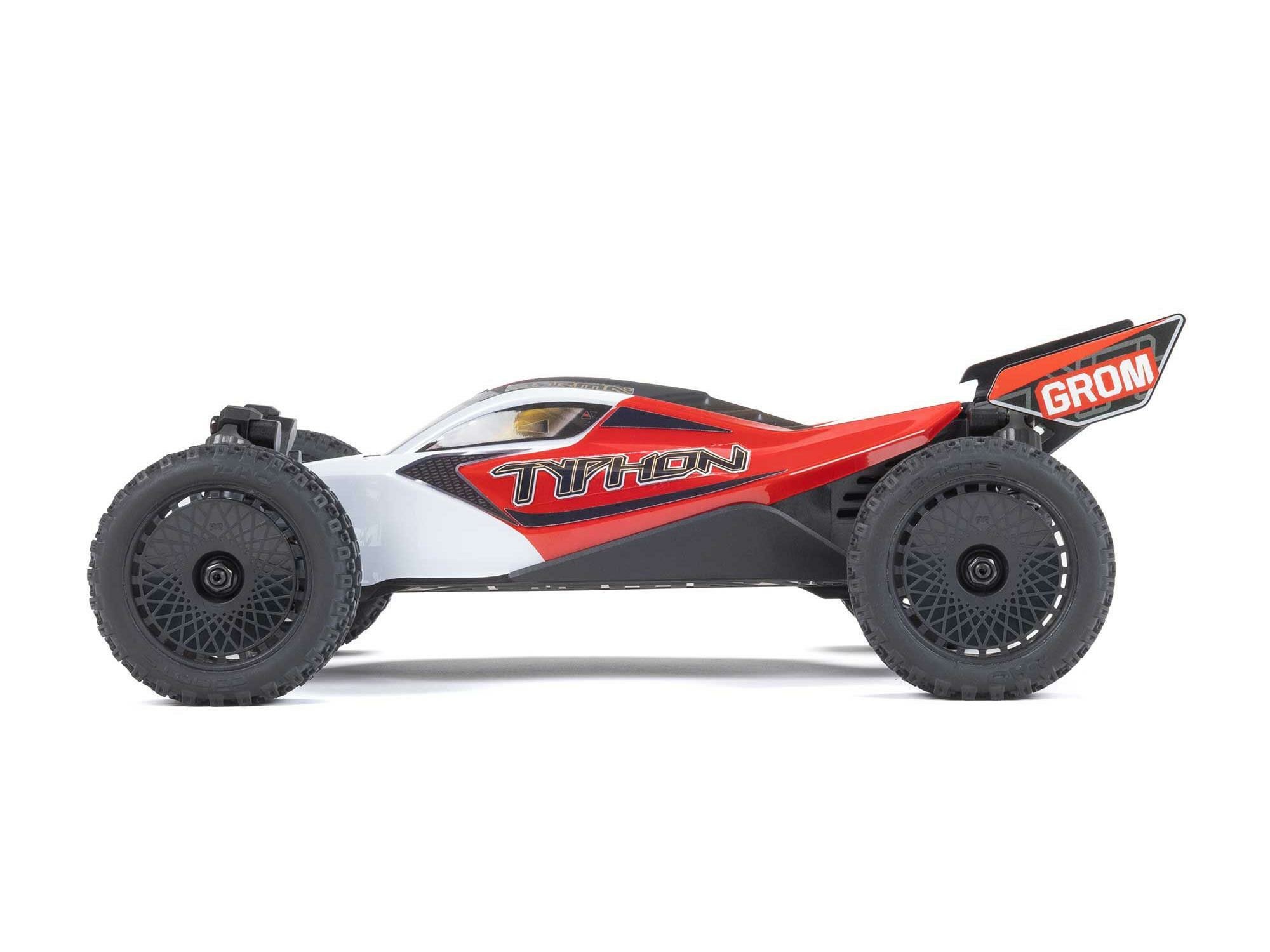 red 1/14 TYPHON GROM MEGA 4X4 Buggy with Battery & Charger - Image 9