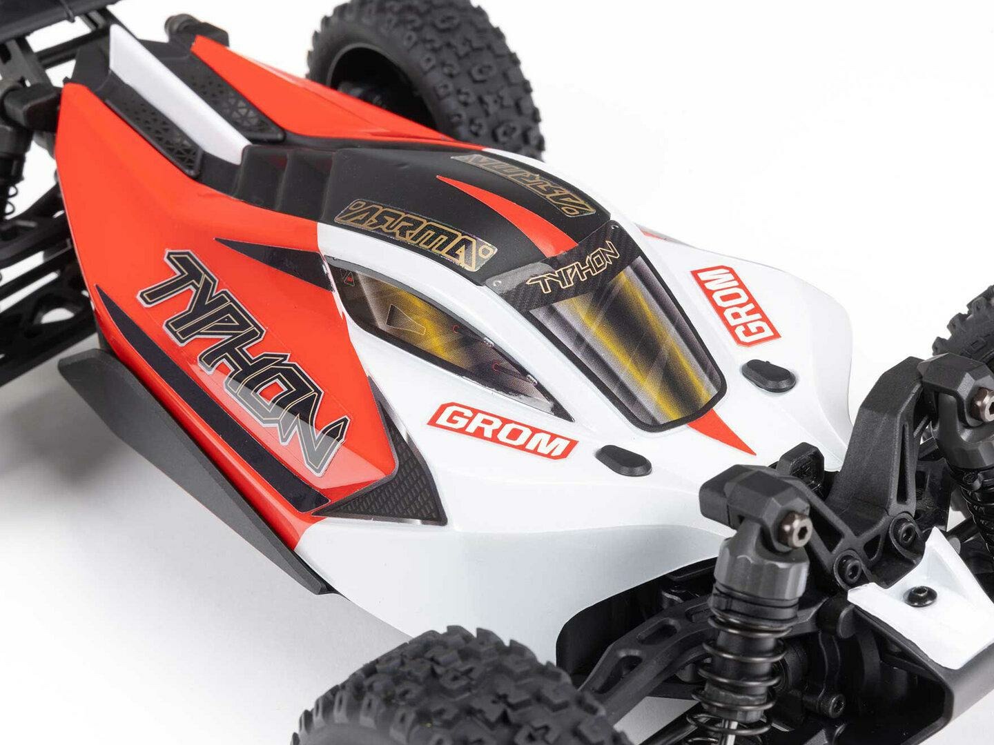 red 1/14 TYPHON GROM MEGA 4X4 Buggy with Battery & Charger - Image 20