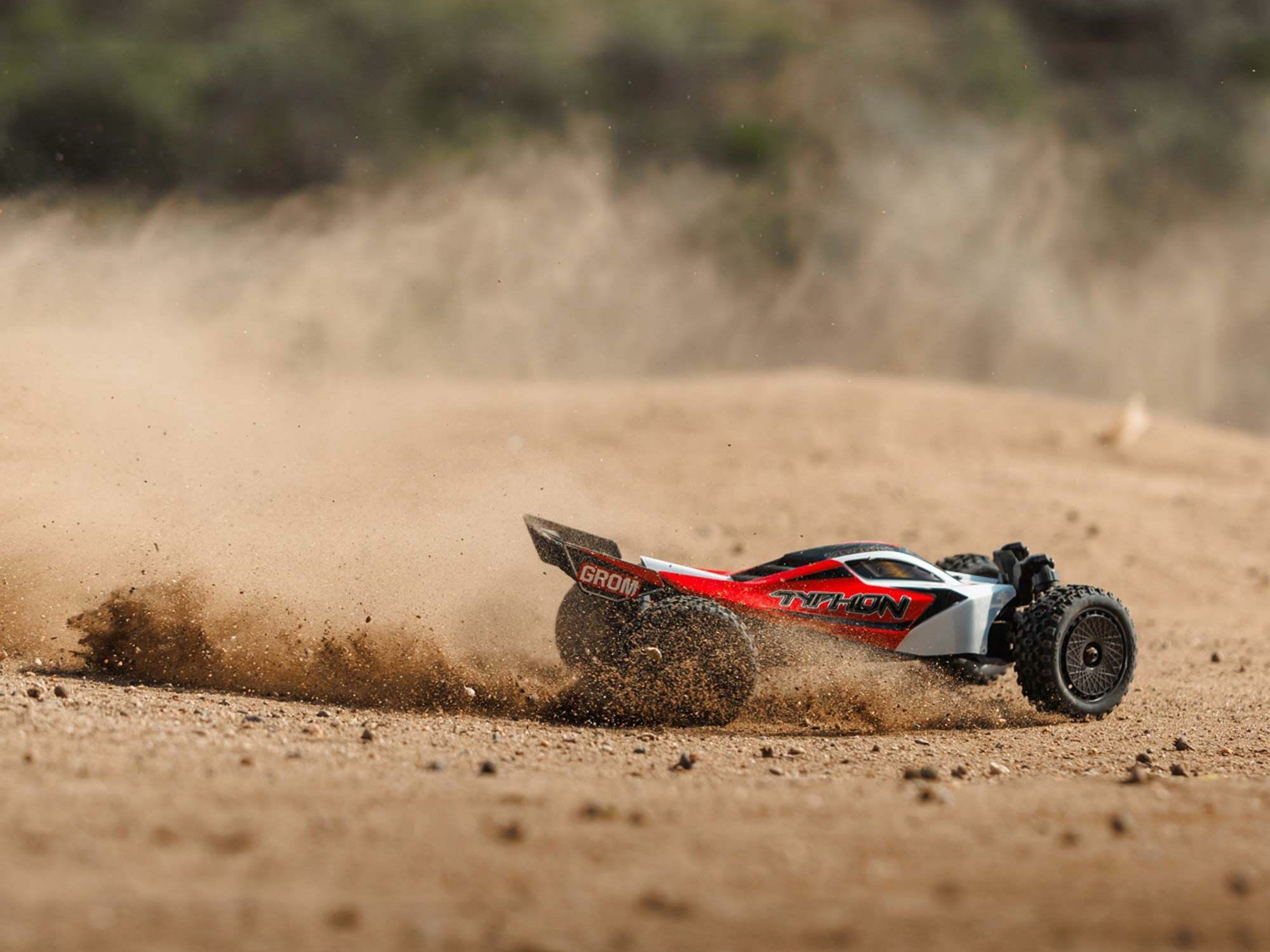 red 1/14 TYPHON GROM MEGA 4X4 Buggy with Battery & Charger - Image 27