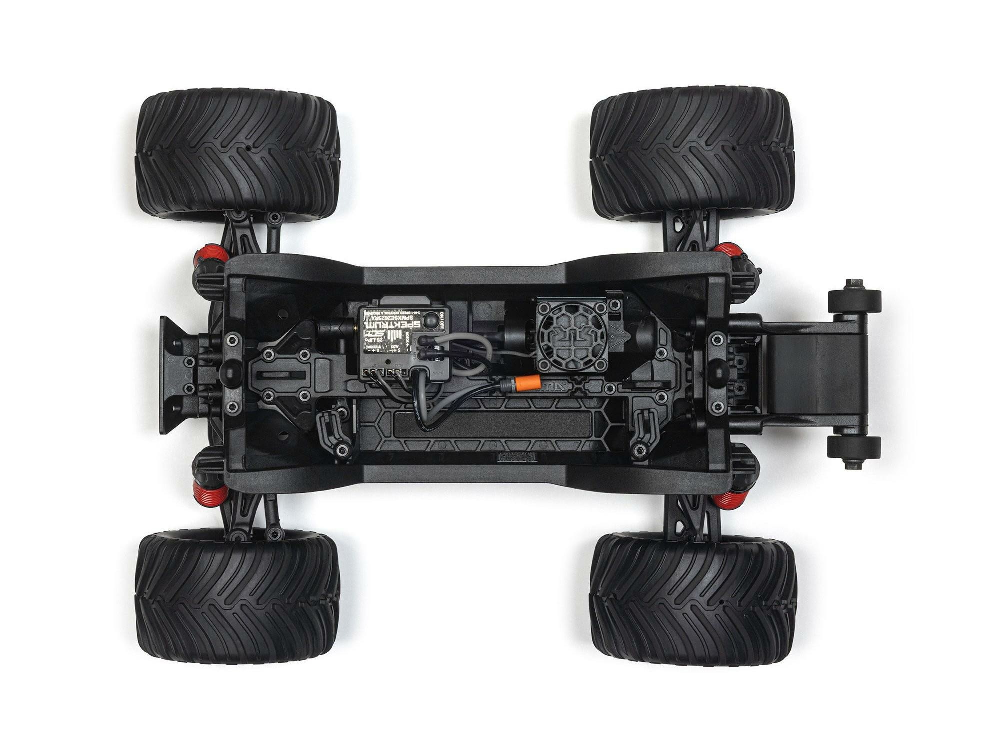 red ARRMA 1/16 GORGON GROM 4X4 brushed RTR Monster Truck - Image 7