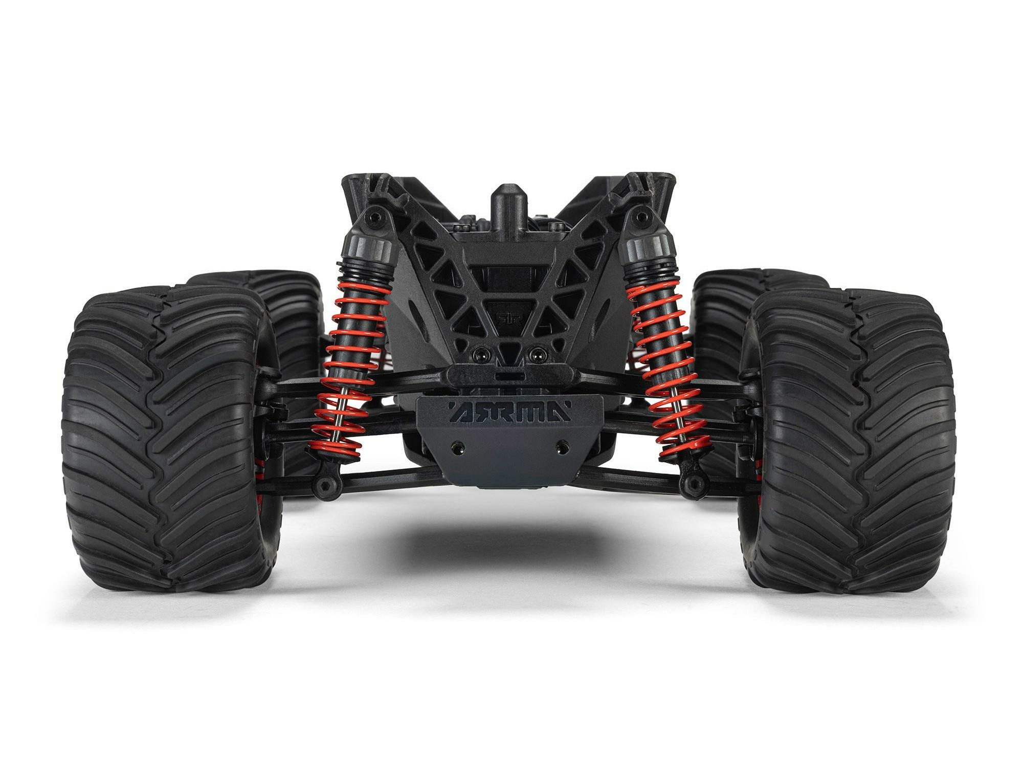 red ARRMA 1/16 GORGON GROM 4X4 brushed RTR Monster Truck - Image 11