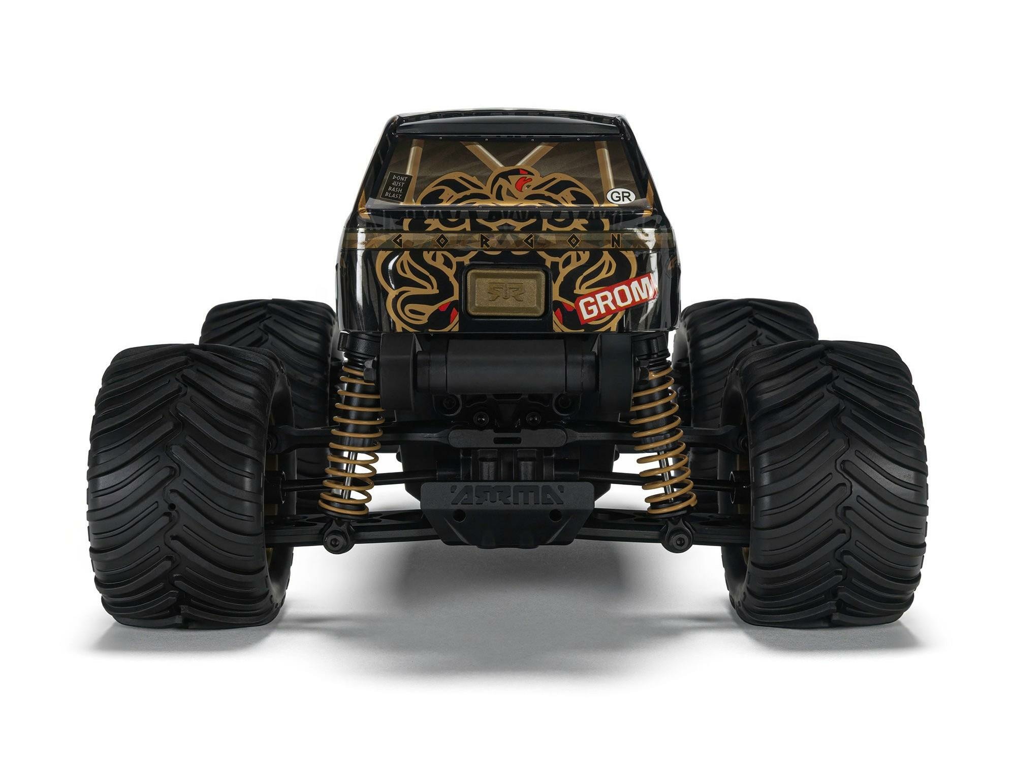 bronze ARRMA 1/16 GORGON GROM 4X4 brushed RTR Monster Truck - Image 5