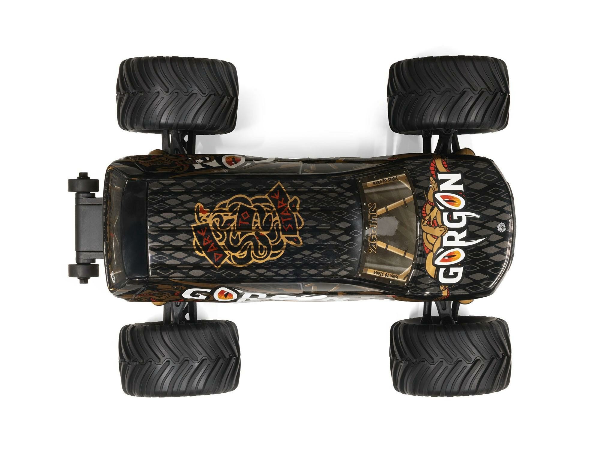 bronze ARRMA 1/16 GORGON GROM 4X4 brushed RTR Monster Truck - Image 6
