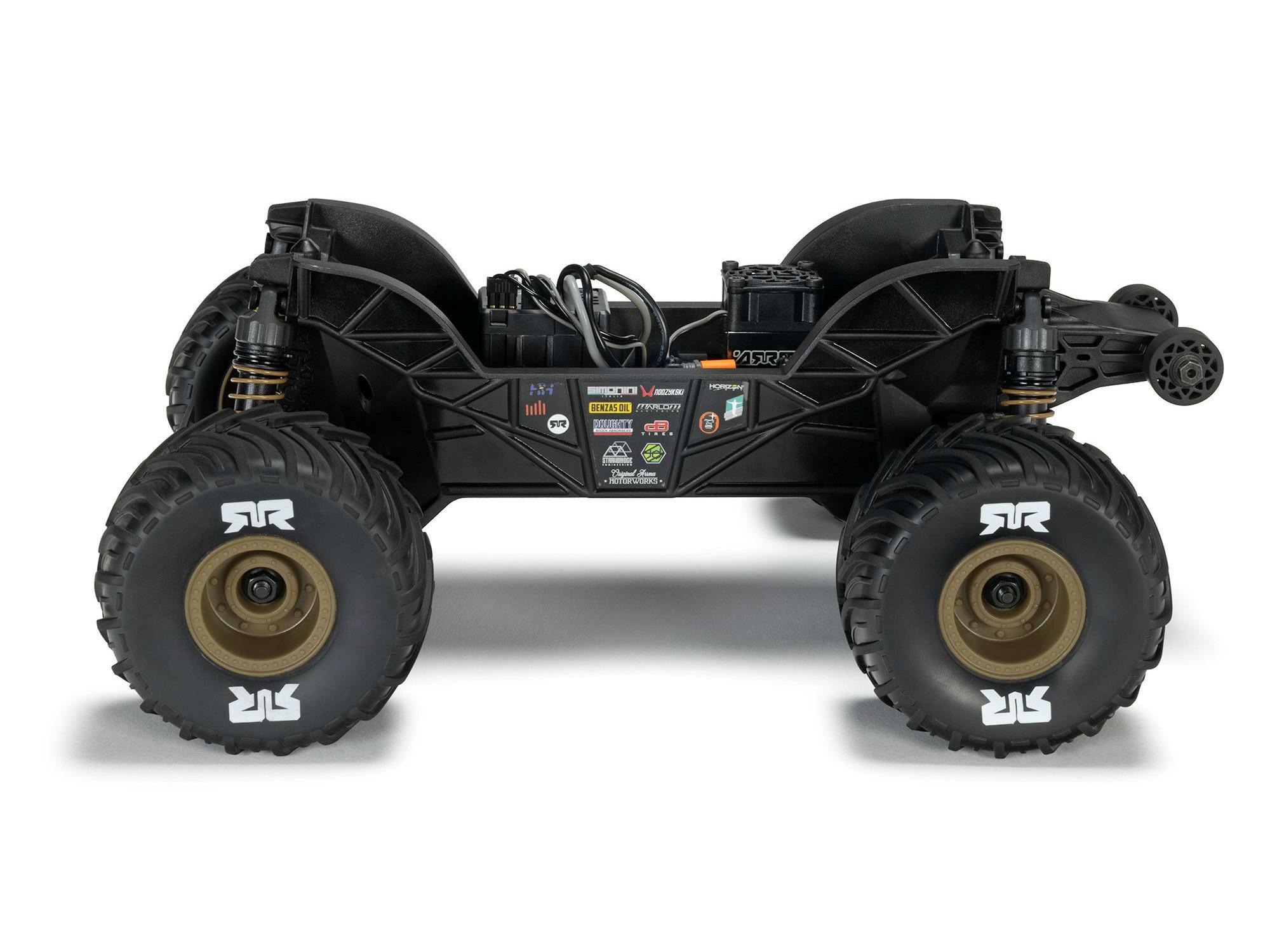 bronze ARRMA 1/16 GORGON GROM 4X4 brushed RTR Monster Truck - Image 10