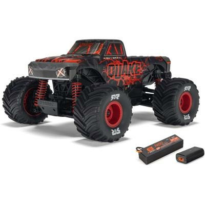red 1/16 QUAKE GROM 4X4 RTR Monster Truck