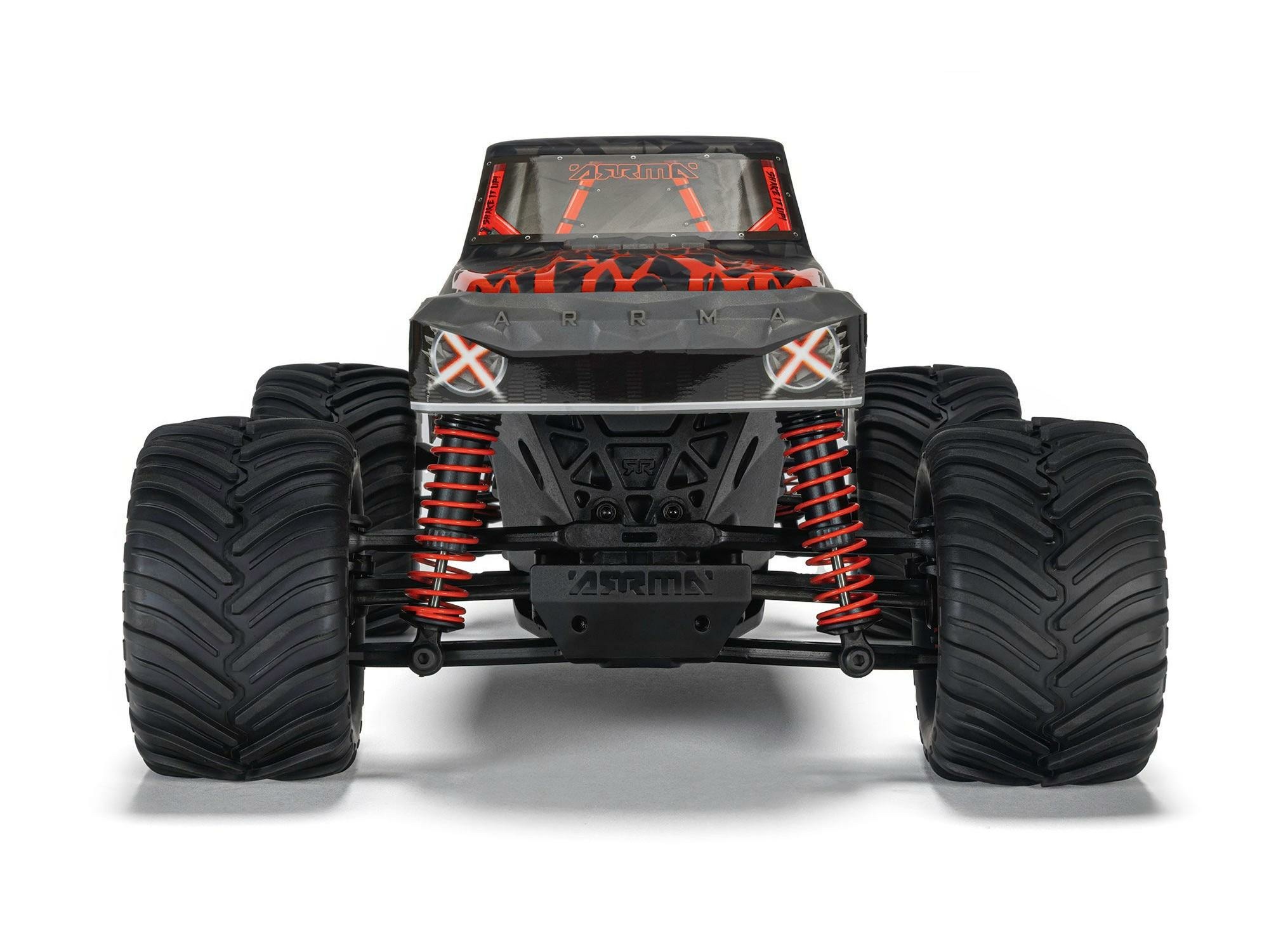 red 1/16 QUAKE GROM 4X4 RTR Monster Truck - Image 4