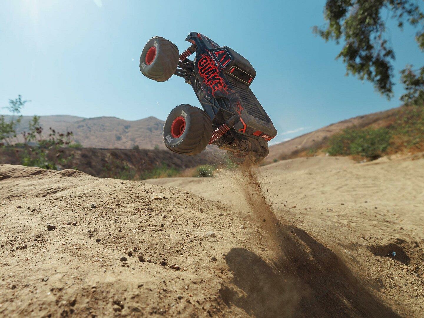 red 1/16 QUAKE GROM 4X4 RTR Monster Truck - Image 20