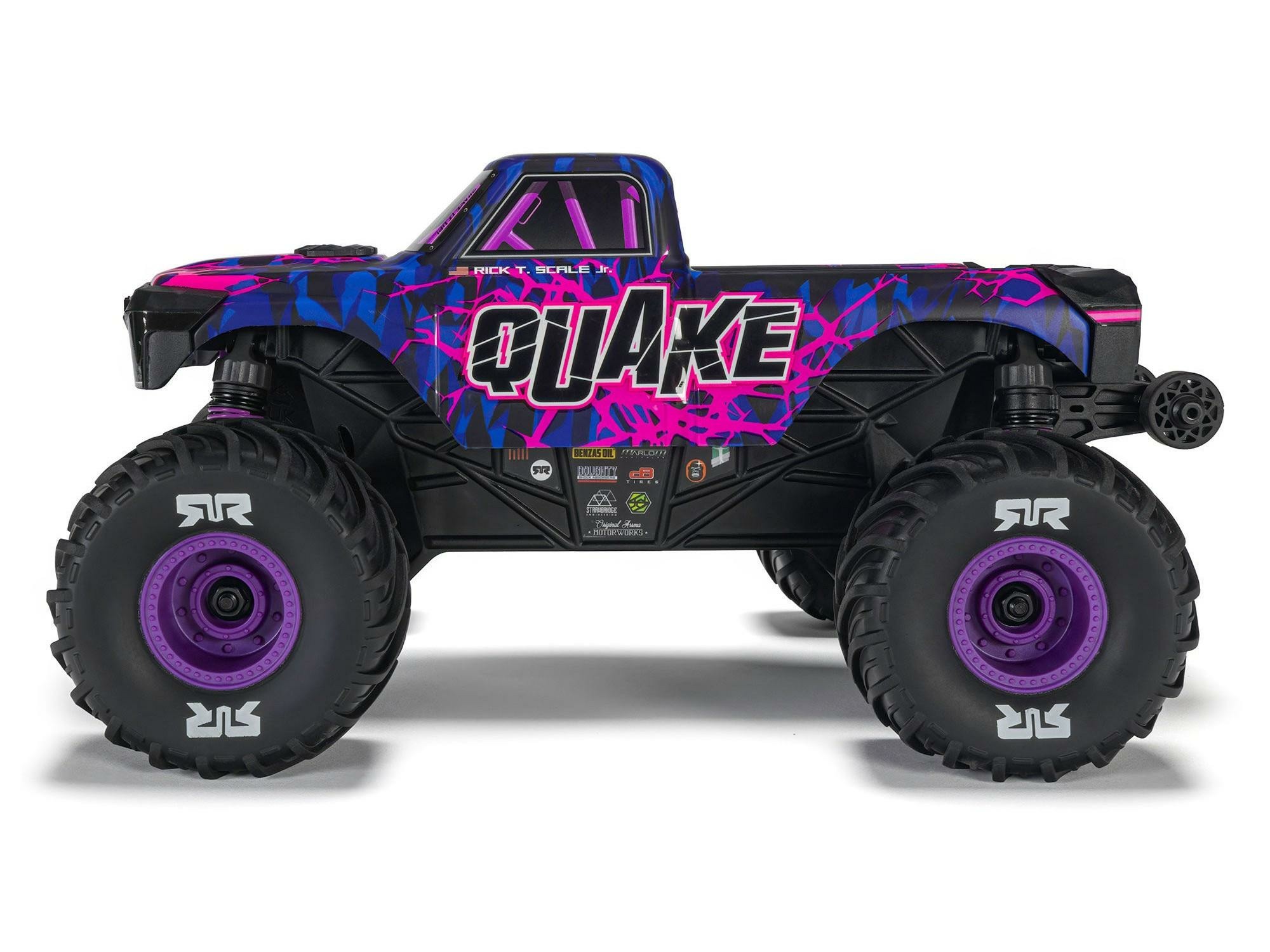 purple 1/16 QUAKE GROM 4X4 RTR Monster Truck - Image 4