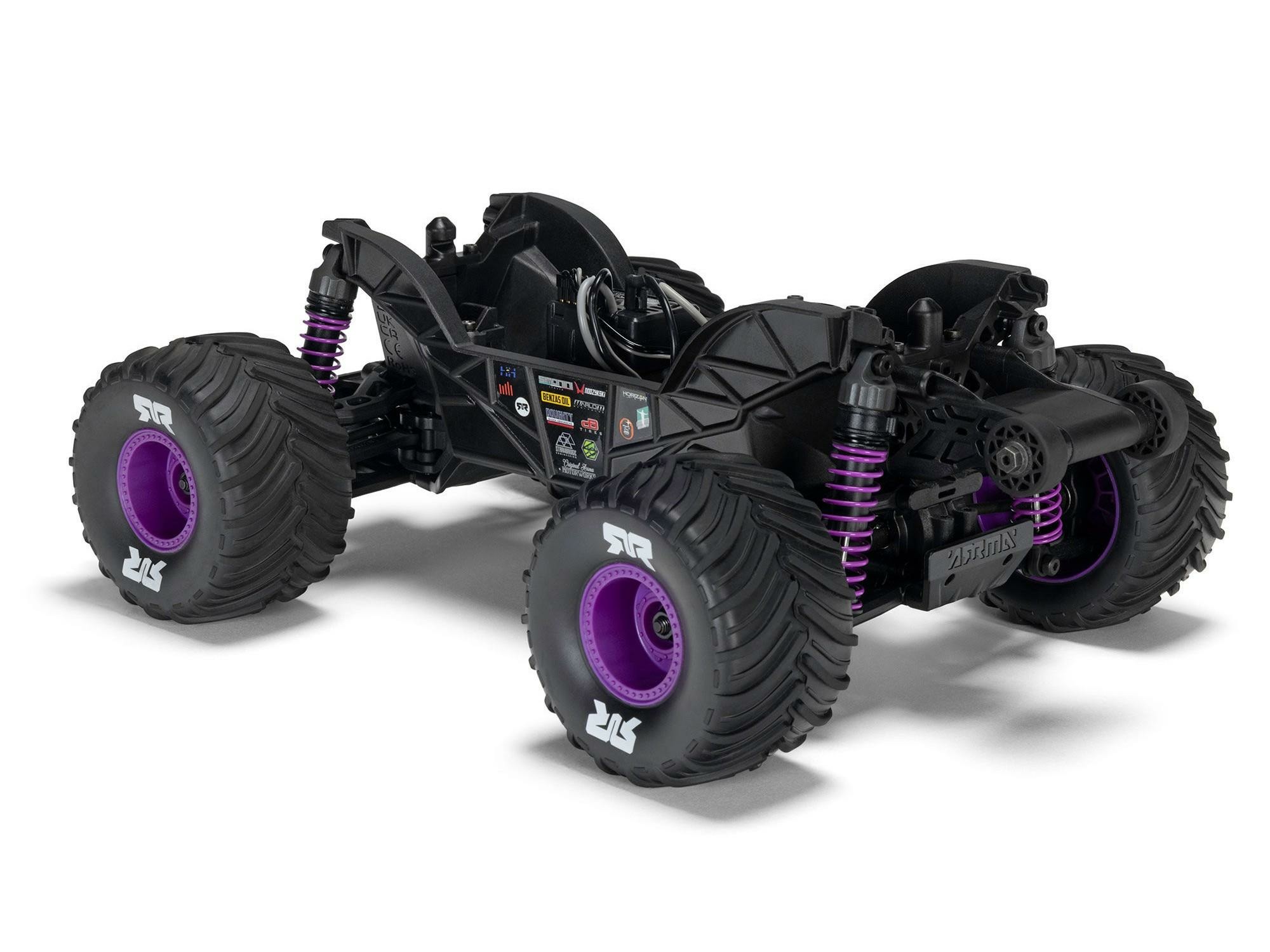purple 1/16 QUAKE GROM 4X4 RTR Monster Truck - Image 11