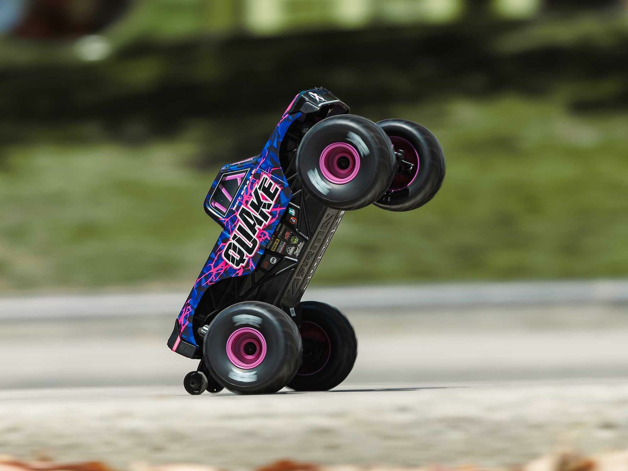 purple 1/16 QUAKE GROM 4X4 RTR Monster Truck - Image 13