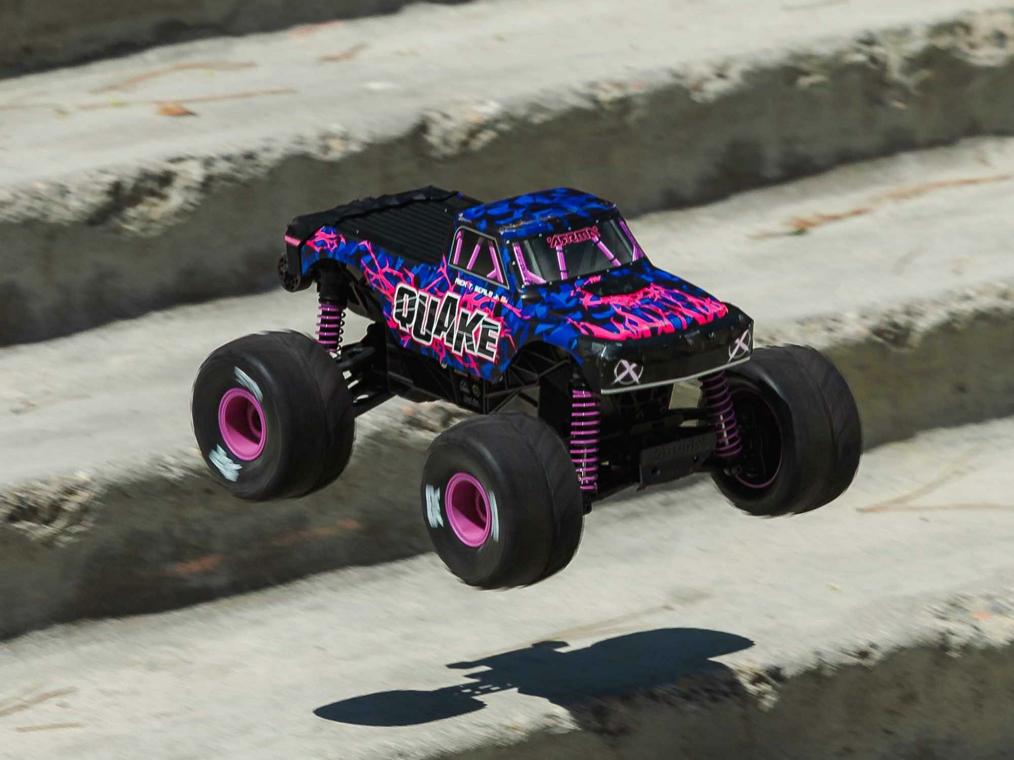 purple 1/16 QUAKE GROM 4X4 RTR Monster Truck - Image 17