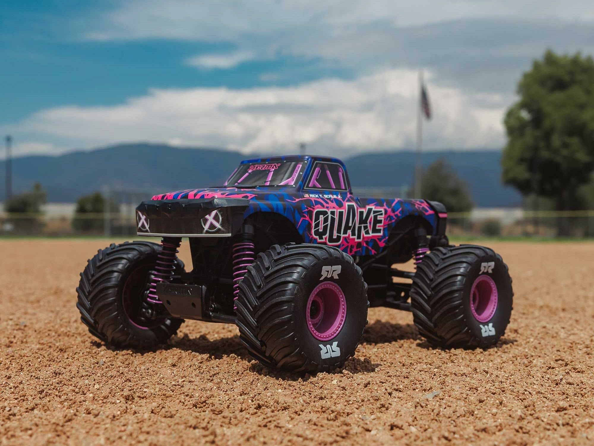 purple 1/16 QUAKE GROM 4X4 RTR Monster Truck - Image 18