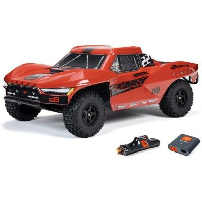 RED 1/10 FURY MEGA 550 4X2 SCT WITH BATTERY AND CHARGER