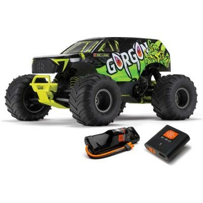 YELLOW 1/10 GORGON MEGA 550 2WD MT WITH BATTERY AND CHARGER