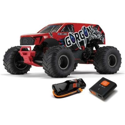 RED 1/10 GORGON MEGA 550 2WD MT WITH BATTERY AND CHARGER