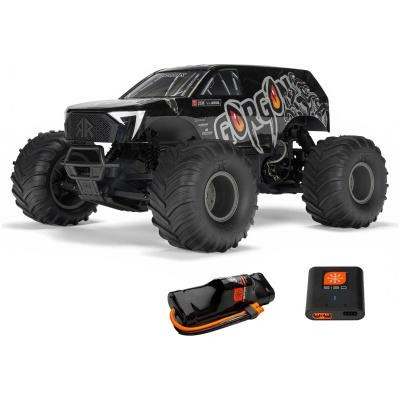 GUN METAL 1/10 GORGON MEGA 550 2WD MT WITH BATTERY AND CHARGER