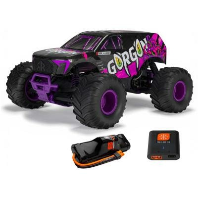 PURPLE 1/10 GORGON MEGA 550 2WD MT WITH BATTERY AND CHARGER