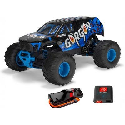 BLUE 1/10 GORGON MEGA 550 2WD MT WITH BATTERY AND CHARGER