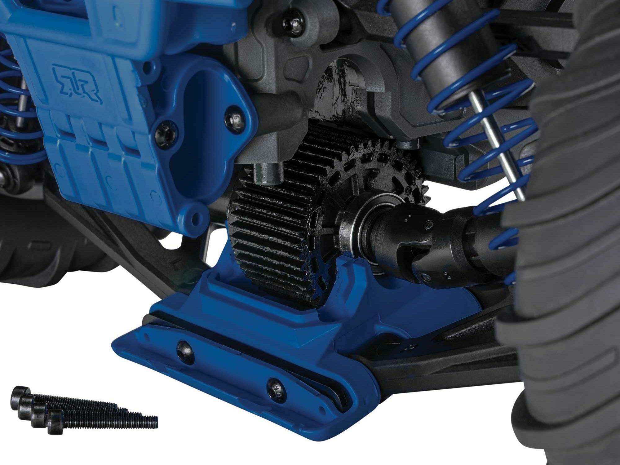 blue 1/10 GORGON MEGA 550 2WD MT no battery and charger - Image 7